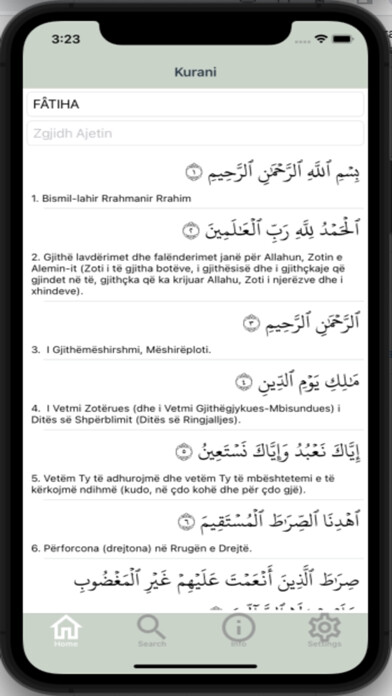 Emulate iPhone app Kurani using MyAndroid Emulate iPhone app Kurani using MyAndroid