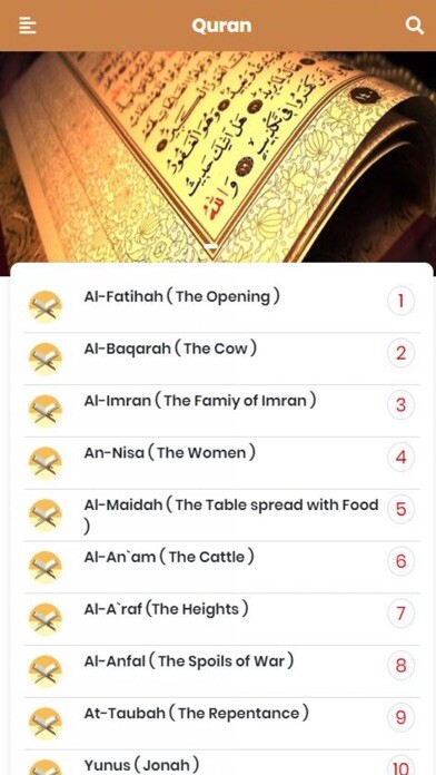 Emulate iPhone app Kurani Shqip using MyAndroid