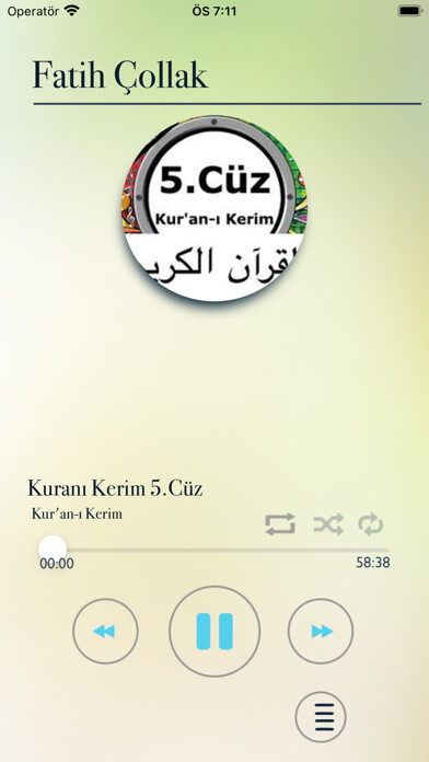 Emulate iPhone app Kuranı Kerim 5.Cüz Sesli using MyAndroid Emulate iPhone app Kuranı Kerim 5.Cüz Sesli using MyAndroid