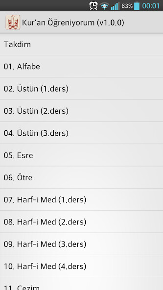 Run android online APK Kuran Öğreniyorum from MyAndroid or emulate Kuran Öğreniyorum using MyAndroid