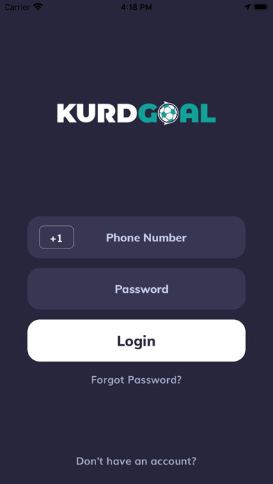 Emulate iPhone app KurdGoal using MyAndroid