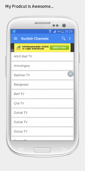 Run android online APK Kurdish TV sat info from MyAndroid or emulate Kurdish TV sat info using MyAndroid Run android online APK Kurdish TV sat info from MyAndroid or emulate Kurdish TV sat info using MyAndroid