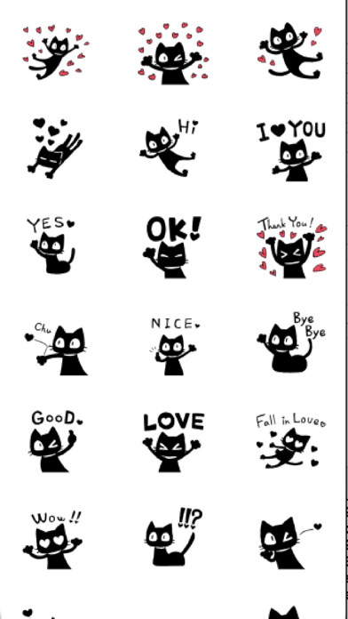 Emulate iPhone app kuro nyanko lovers using MyAndroid