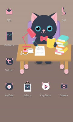 Emulate Android APK Kuro study icon theme Emulate Android APK Kuro study icon theme