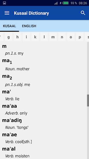 Run android online APK Kusaal - English Dictionary from MyAndroid or emulate Kusaal - English Dictionary using MyAndroid