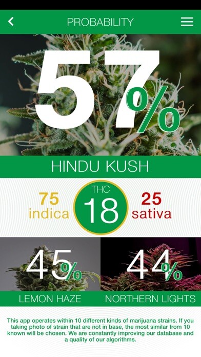 Emulate iPhone app Kush Scan: Identify Weed Pot using MyAndroid