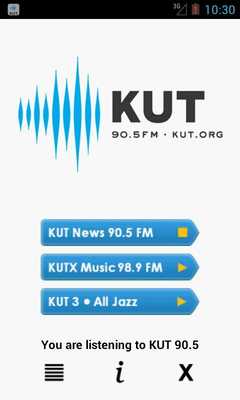 Emulate Android APK KUT 90.5 Music, News,  NPR