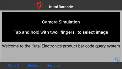 Emulate iPhone app Kutai Barcode using MyAndroid Emulate iPhone app Kutai Barcode using MyAndroid
