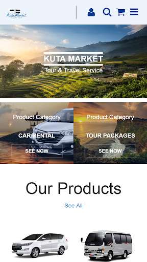 Run android online APK Kuta Market Tour and Travel from MyAndroid or emulate Kuta Market Tour and Travel using MyAndroid