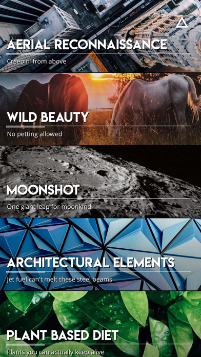 Emulate iPhone app Kuvik Wallpapers using MyAndroid