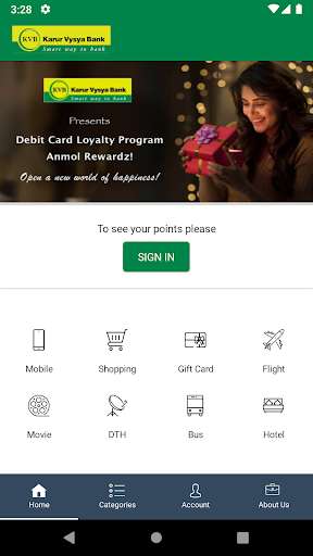 Run android online APK KVB Anmol Rewardz from MyAndroid or emulate KVB Anmol Rewardz using MyAndroid Run android online APK KVB Anmol Rewardz from MyAndroid or emulate KVB Anmol Rewardz using MyAndroid