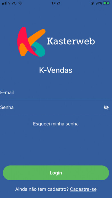 Emulate iPhone app K-Vendas using MyAndroid