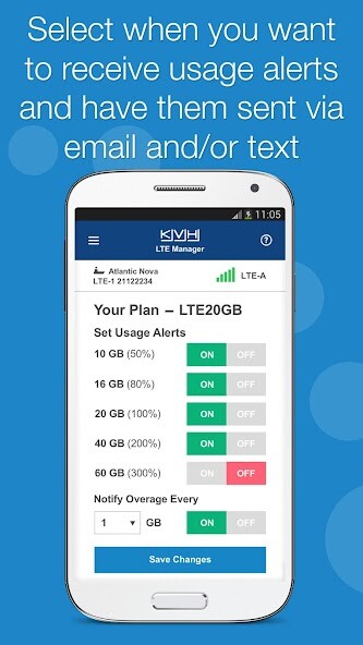 Emulate iPhone app KVH LTE Manager using MyAndroid Emulate iPhone app KVH LTE Manager using MyAndroid
