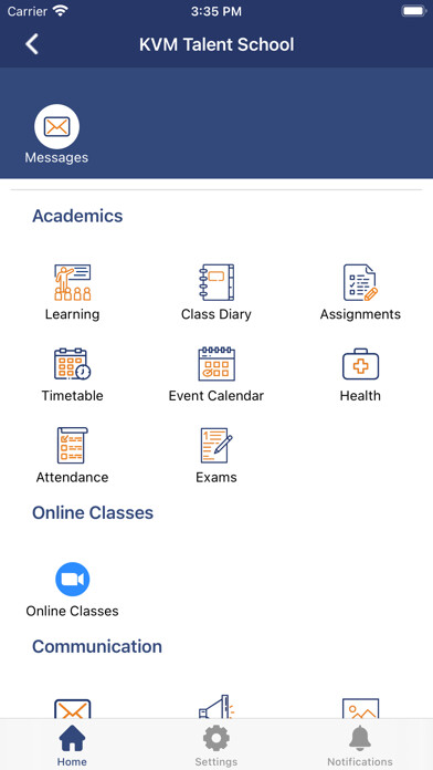 Emulate iPhone app KVM School using MyAndroid