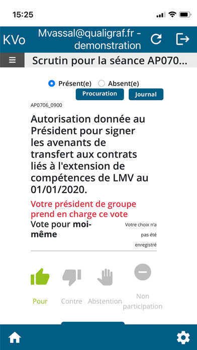 Emulate iPhone app KVote using MyAndroid Emulate iPhone app KVote using MyAndroid