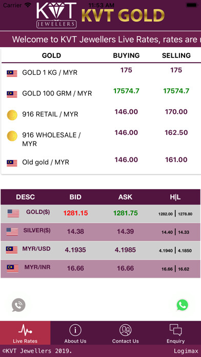 Emulate iPhone app KVT Jewellers using MyAndroid Emulate iPhone app KVT Jewellers using MyAndroid