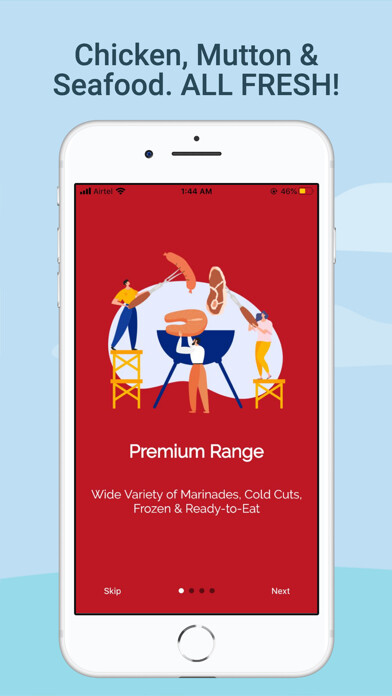 Emulate iPhone app Kwality Chicken using MyAndroid Emulate iPhone app Kwality Chicken using MyAndroid