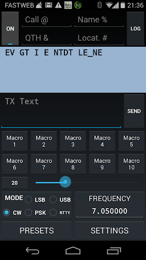 Emulate Android APK KX3 Companion FREE Ham Radio Emulate Android APK KX3 Companion FREE Ham Radio