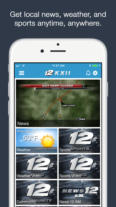 Emulate iPhone app KXII News using MyAndroid Emulate iPhone app KXII News using MyAndroid