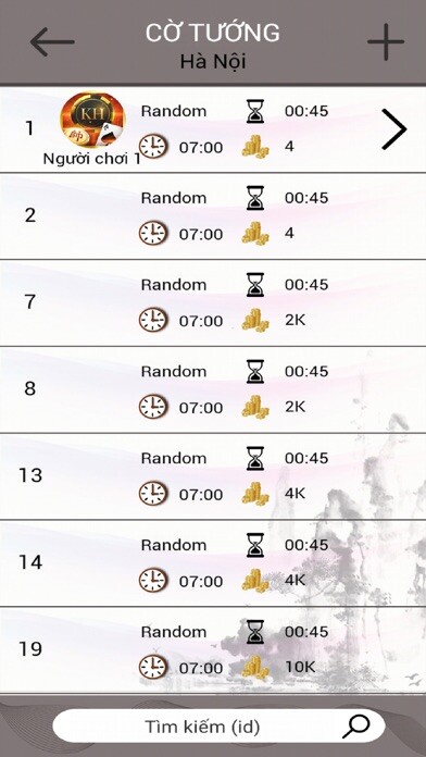 Emulate iPhone app Ky Huu - China Chess using MyAndroid