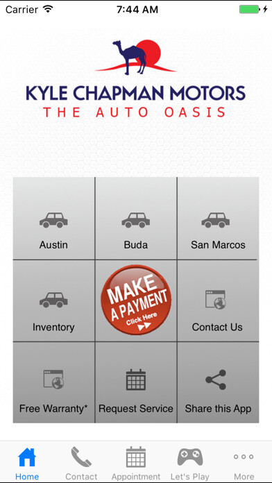 Emulate iPhone app Kyle Chapman Motors using MyAndroid Emulate iPhone app Kyle Chapman Motors using MyAndroid
