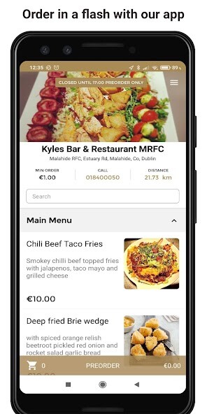 Run android online APK Kyles Catering from MyAndroid or emulate Kyles Catering using MyAndroid