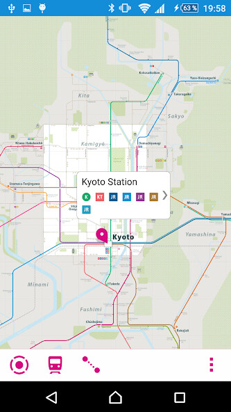 Run android online APK Kyoto Rail Map from MyAndroid or emulate Kyoto Rail Map using MyAndroid