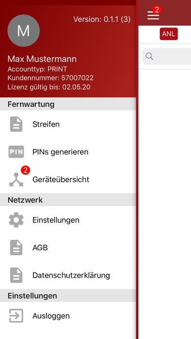 Emulate iPhone app Kyss Reader using MyAndroid