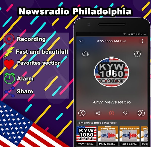 Run android online APK KYW 1060 Philadelphia App live from MyAndroid or emulate KYW 1060 Philadelphia App live using MyAndroid