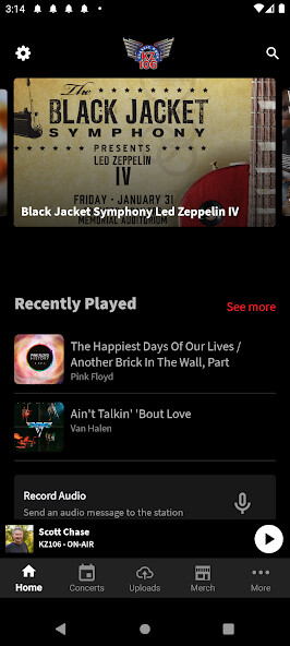 Emulate iPhone app KZ106 using MyAndroid
