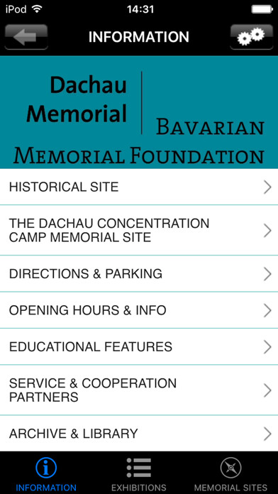 Emulate iPhone app KZ-Gedenkstätte Dachau using MyAndroid Emulate iPhone app KZ-Gedenkstätte Dachau using MyAndroid