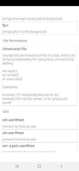 Emulate L1nux Un1x Commands List from MyAndroid or run L1nux Un1x Commands List using MyAndroid