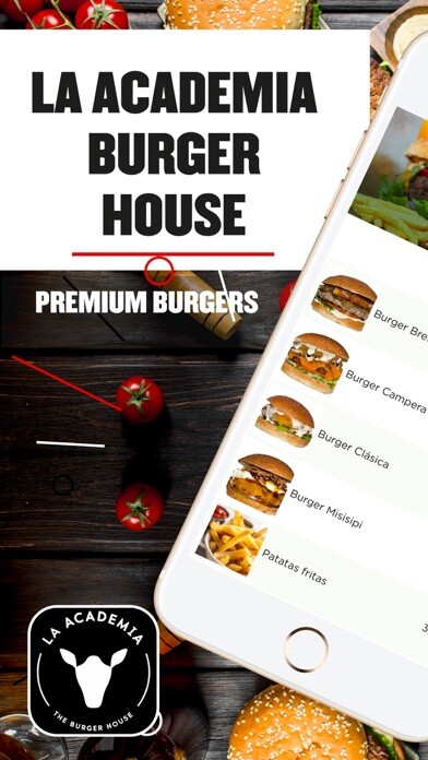 Emulate iPhone app La Academia Burger using MyAndroid