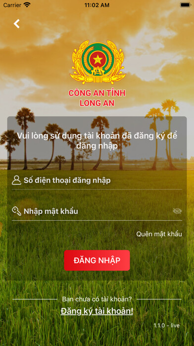 Emulate iPhone app LA.ANTT (Công Dân) using MyAndroid Emulate iPhone app LA.ANTT (Công Dân) using MyAndroid