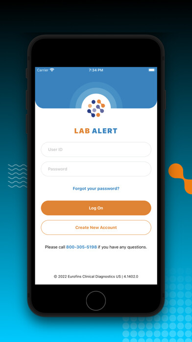 Emulate iPhone app LabAlert by Eurofins Viracor using MyAndroid Emulate iPhone app LabAlert by Eurofins Viracor using MyAndroid