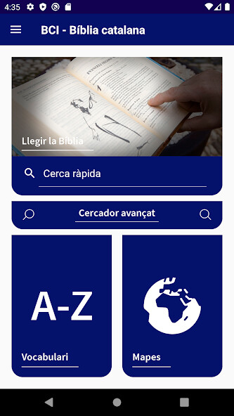Run android online APK La Bíblia en català (BCI) from MyAndroid or emulate La Bíblia en català (BCI) using MyAndroid Run android online APK La Bíblia en català (BCI) from MyAndroid or emulate La Bíblia en català (BCI) using MyAndroid