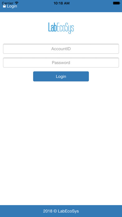 Emulate iPhone app LabEcoSys using MyAndroid Emulate iPhone app LabEcoSys using MyAndroid