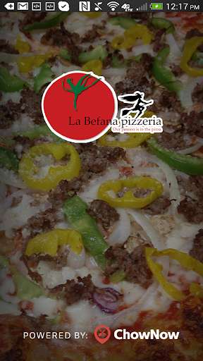Emulate iPhone app La Befana Pizzeria using MyAndroid Emulate iPhone app La Befana Pizzeria using MyAndroid
