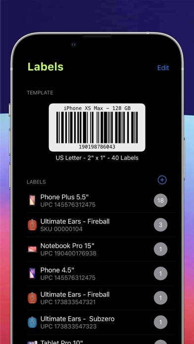 Emulate iPhone app Label Maker Pro using MyAndroid Emulate iPhone app Label Maker Pro using MyAndroid