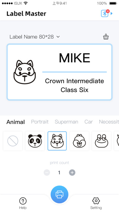 Run android online APK Label Master from MyAndroid or emulate Label Master using MyAndroid