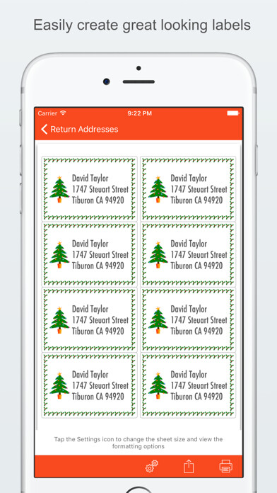 Emulate iPhone app Label Printer using MyAndroid Emulate iPhone app Label Printer using MyAndroid