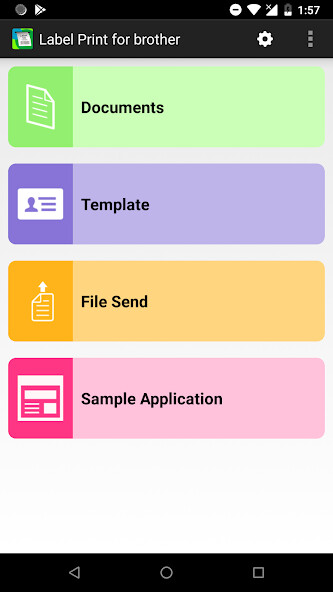 Emulate iPhone app Label Print for brother using MyAndroid Emulate iPhone app Label Print for brother using MyAndroid