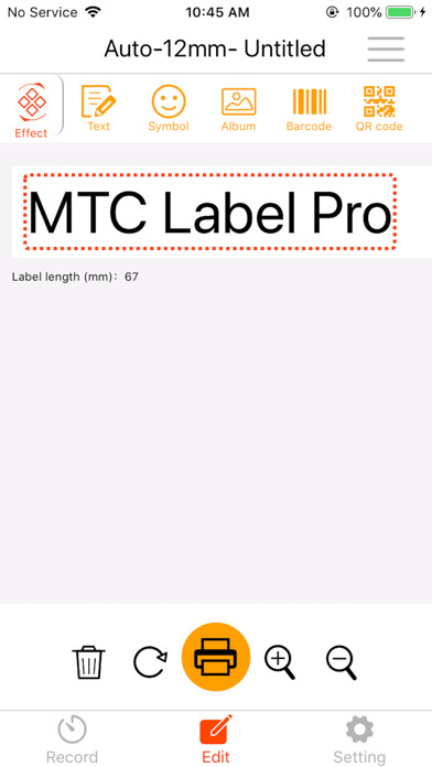 Emulate iPhone app Label Pro using MyAndroid Emulate iPhone app Label Pro using MyAndroid