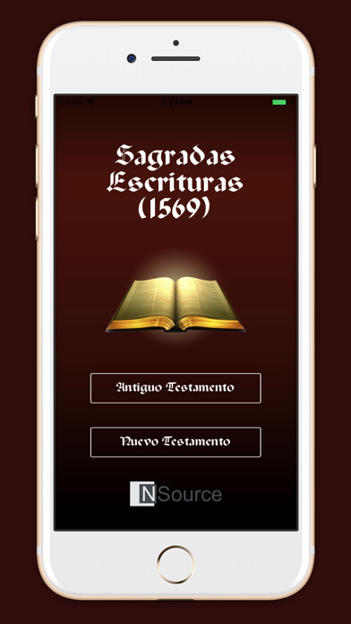Emulate iPhone app La Biblia Sagradas Escrituras using MyAndroid Emulate iPhone app La Biblia Sagradas Escrituras using MyAndroid
