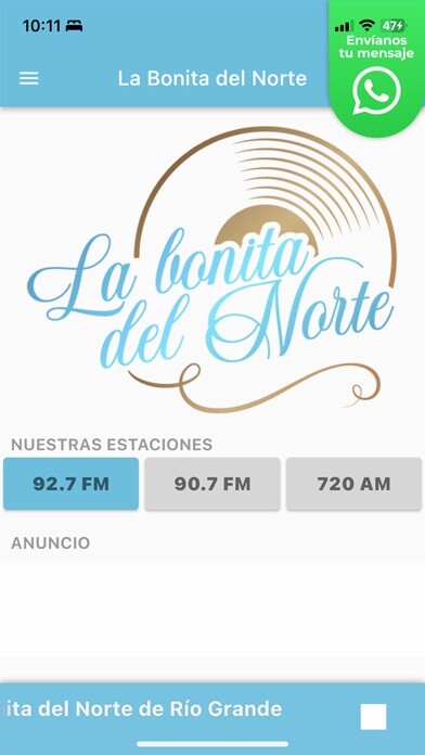 Emulate iPhone app La Bonita del Norte using MyAndroid