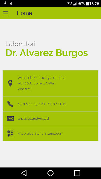 Run android online APK Laboratori Dr. Alvarez from MyAndroid or emulate Laboratori Dr. Alvarez using MyAndroid Run android online APK Laboratori Dr. Alvarez from MyAndroid or emulate Laboratori Dr. Alvarez using MyAndroid