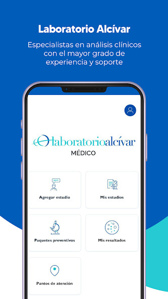 Run android online APK Laboratorio Alcvar Mdicos from MyAndroid or emulate Laboratorio Alcvar Mdicos using MyAndroid
