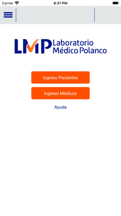 Emulate iPhone app Laboratorio Médico Polanco using MyAndroid Emulate iPhone app Laboratorio Médico Polanco using MyAndroid