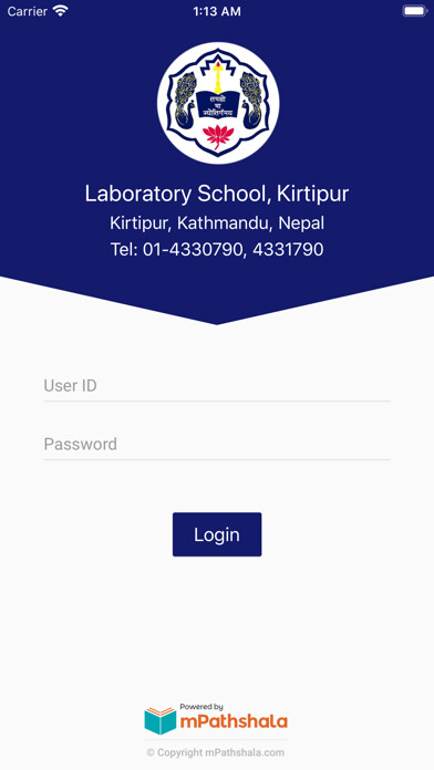 Emulate iPhone app Laboratory School, Kirtipur using MyAndroid Emulate iPhone app Laboratory School, Kirtipur using MyAndroid