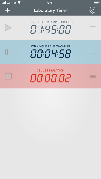 Emulate iPhone app Laboratory Timer using MyAndroid Emulate iPhone app Laboratory Timer using MyAndroid
